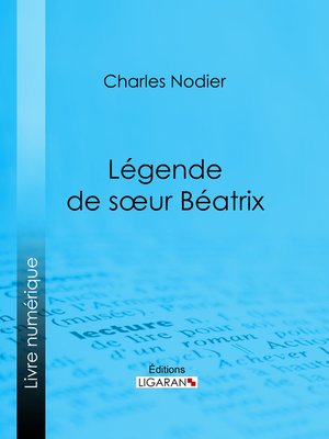 cover image of Légende de sœur Béatrix